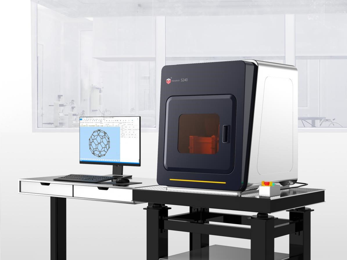 多米体育第二代超高精密微立体光刻3D打印系统microArch™ S240正式发布
